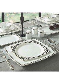 Resim Pierre Cardin Globe 60 Parça Yemek Takımı Siyah 