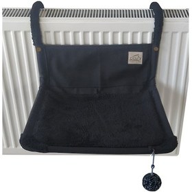Resim Akat Cosy Comfort Kedi Kalorifer Yatağı (siyah) (5 cm İNCE panel) 