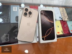 Resim Apple iPhone 16 Pro İkinci El YD | 128 GB | Çöl Titanyum İkinci El US İLETİŞİMDEN İPHONE 16 PRO ÇÖL 10 GÜNLÜK FİZİKİ ÇİFT SİM