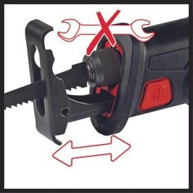 Resim Einhell Te-Ap 18 Li Akülü Kılıç Testere + 2x5,2 Ah Akü + Fastcharger + Bez Çanta 