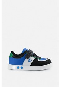 Resim Vicco Sam Işıklı Erkek Bebek Siyah/saks Mavi Sneaker Siyah - Mavi 