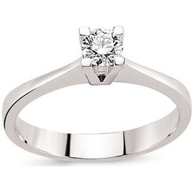 Resim Tektaş Pırlanta Yüzük 0,25 Ct G-Vs 3.00 Gram 18 Ayar Altın 