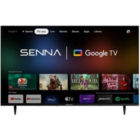 Resim senna Sn50f950 50" 127 Ekran Led 4k Ultra Hd Uydu Alıcılı Smart Google Tv 