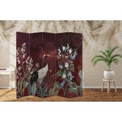 Resim dbsanat Doğa Temalı Özel Tasarım Paravan Room Divider 180 x 200 cm 