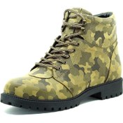 Resim Costo Shoes 45 - 46 - 47 - 48 -49 - 50 YN2022 Komando Büyük Numara Dana Derisi Rahat Geniş Kalıp Erkek Bot 