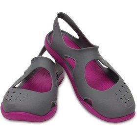 Resim Crocs Swıftwater Kız Çocuk Sandalet 203995-019 Çok Renkli 