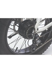 Resim Corelli Truva S 20 Jant Katlanabilir Fat Bike Elektrikli Bisiklet Beyaz Beyaz 