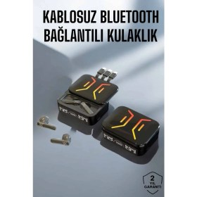 Resim Techno Stock Bluetooth Kulaklık Gürültü Önleyici Yüksek Ses Kaliteli Kablosuz 