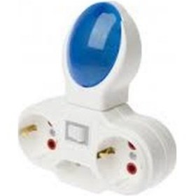 Resim Fetih 3'lü Priz Ledli Gece Lambası Yeşil 