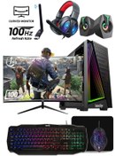 Resim Izoly FX60 İ5-4400 16GB 512GB Sata SSD Rx 550 4gb Gddr5 24"100Hz Oyuncu Masaüstü Bilgisayarı 
