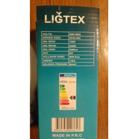 Resim Liğtex Civa Buharlı Ampul 125W Balastlı E27 
