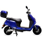 Resim Falcon Elektrikli Motosiklet Leo 6800 Mavi 