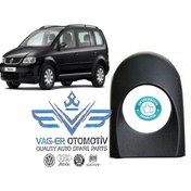 Resim Vw Touran 2007-2010 Arası Ön Sol Dış Kapı Kolu Kapağı Bademi 