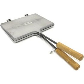 Resim Gri Alüminyum Ocak Üstü Tost Makinesi, Pratik ve Şık Tasarım 