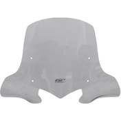 Resim GP KOMPOZİT Gp Kompozit Siperlik Tur Camı Hero Dash 125 2022-2024 Uyumlu Füme 48 Cm 