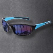 Resim Willowhaven Blue Black Ultra Hafif Spor Gözlüğü, Uzun Süre Rahat Kullanım, Yüz Şekline Uyumlu 