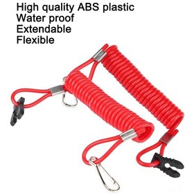 Resim Reedark Honda Dış Motor Acil Durdurma Kablosu - Su Geçirmez Abs Plastik, Uzatılabilir, Kolay Kurulum, Emniyet Rope 