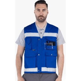 Resim Yıldırımlar Yıldırımlar Reflektörlü Çok Cepli Haritacı Yeleği 