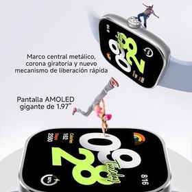 Resim Xiaomi Redmi Watch 4 Akıllı Saat Siyah (Xiaomi Türkiye Garantili) Sesli Görüşme Özellikli 