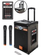 Resim Midex Mikrofonlu Bluetooth'lu Karaoke Eğlence Taşınabilir Şarjlı 350 Watt Ses Sistemi (MR-30K) 