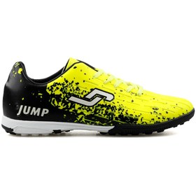 Resim Jump 28374 Neon Sarı Halı Saha Krampon Futbol Ayakkabısı Sarı - Siyah 