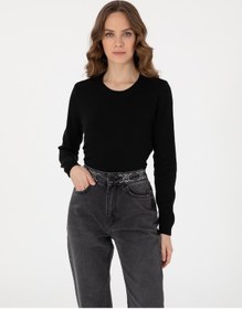 Resim Pierre Cardin Kadın Siyah Kazak /triko 50315758-vr046 Siyah 