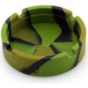 Resim Venturemart Eco - Dost Canlısı Yumuşak Yuvarlak Kül Tablası - Çok Renkli 