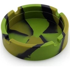 Resim Venturemart Eco - Dost Canlısı Yumuşak Yuvarlak Kül Tablası - Çok Renkli 