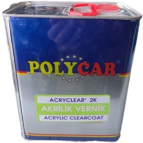 Resim Polycar Akrilik Vernik Gl 2l 