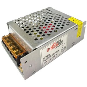 Resim Hightek DC 24Volt 2Amper Metal Kasa Adaptör 110x80x40mm 