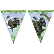 Resim TVJ3605 Balonevi, Vahşi Jurassik Parti, 3.20m Bayrak Set 