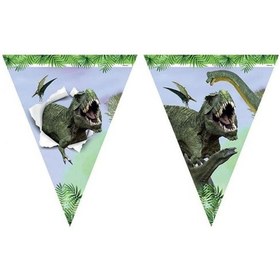 Resim TVJ3605 Balonevi, Vahşi Jurassik Parti, 3.20m Bayrak Set 