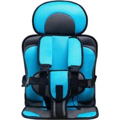 Resim Honmex Bebe Koltuk Yastığı - Mavi Gri - 0-5 Yaş - Taşınabilir - Kol Saati Kumaşı - Kol Saati Yedekli - Temizliği Kolay - 55x24x36 Cm 