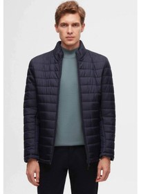 Resim D's Damat Slim Fit Rüzgar Geçirmez Elyaf Dolgulu Erkek Mont Lacivert 3HF07ORT04262 Lacivert 