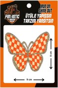 Resim FANTASTIC ARMA Ütü Ile Yapışan Dokuma Arma, Ev Tekstili, Büyük, Kelebek Modeli 