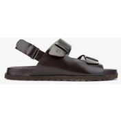 Resim Sandals Factory Lorenza Erkek Kahverengi Hakiki Deri Sandalet Ayakkabı 60 17627 Erk Sndlt Y24 Kahverengi 