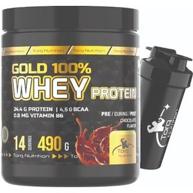 Resim Torq Nutrition Gold Whey Protein Çikolata Aromalı 490 Gr 