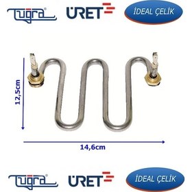 Resim Remta Tipi Semaver-Çay Kazanı Rezistansı 1500 Watt - 497647155 