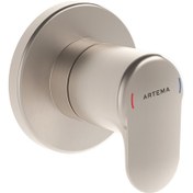 Resim Artema Root Round Ankastre Stop Valf Fırçalı Nikel A4273034 Nikel 