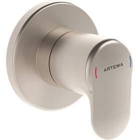 Resim Artema Root Round Ankastre Stop Valf Fırçalı Nikel A4273034 Nikel 