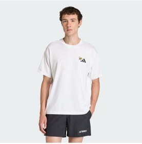 Resim Adidas Terrex Natura Logo Erkek Tişört C-adıkb9612e50a00 Beyaz 