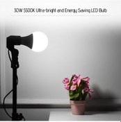 Resim Wezone E27 Led Işık Kaynağı 30w 5500k Gündelik Işık - Fotoğrafçılık, Ev Ve Ticari Kullanim İçin Aydinlatma 185-245v 