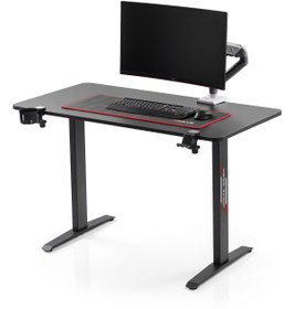 Resim XDrive Rüzgar Oyuncu Masası Siyah 140x60 