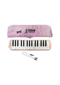 Resim Lino Melodika 32 Tuşlu Bez Çanta Pastel Pembe 