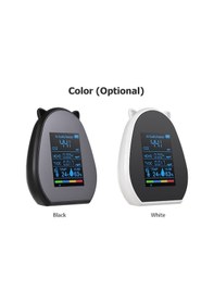 Resim Pazly Taşınabilir Hava Kalitesi Ölçer - Co2, Tvoc, Hcho, Sıcaklık Ve Nem, Usb Şarjlı, Lemestar Model 
