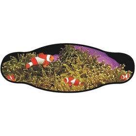 Resim BestDivers Maske Arkalığı Clown Neopren Gümüş 