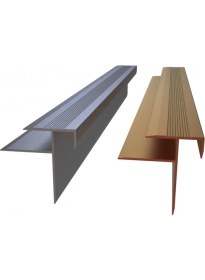 Resim Global 8 mm Alm.sarı Laminant Parke Burun Profili ( 5 ADET ) 