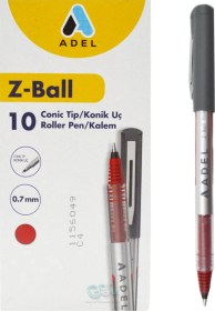 Resim Z-ball Roller Kalem 0.7 Mm Kırmızı 10 Adet Kırmızı 
