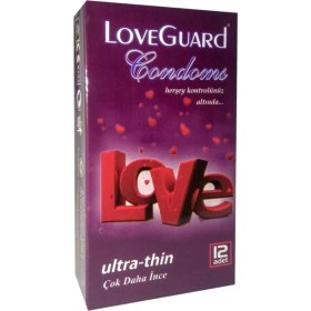 Resim Love Guard Ultra Thin ( Kokulu Çok Daha Ince ) Prezervatif 