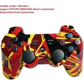 Resim Sony Ps3 Denetleyicisi İçin Kablosuz Denetleyici Ps3 İçin Bluetooth Kablosuz Oyun Kolu Ps3 Konsolu İçin Gamepad Pc Gamepad 